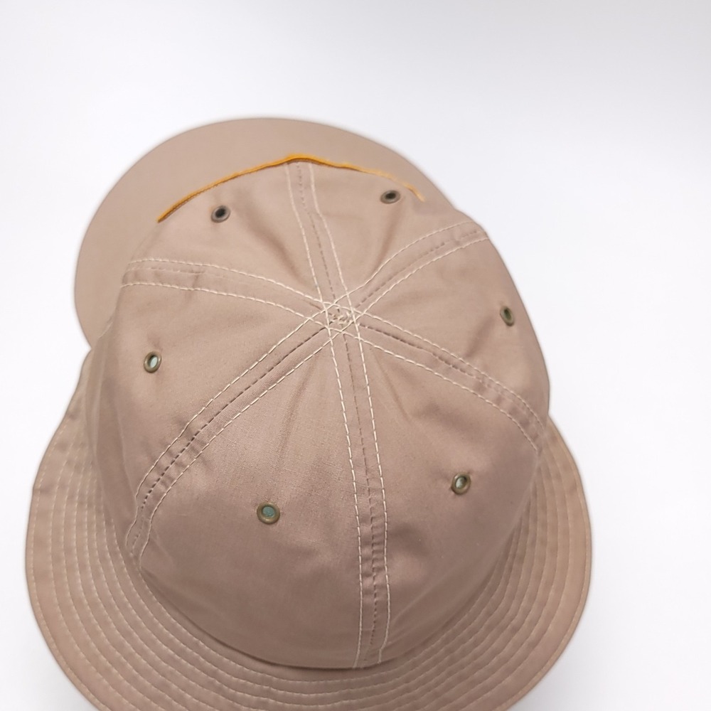 Rapala Fishing Hat Patch Cap Size Large Beige Ear… - image 7